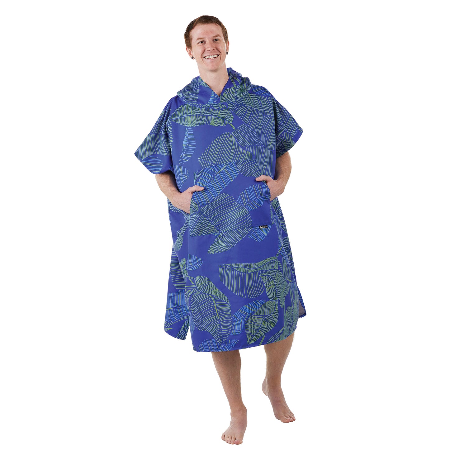 Changing Poncho | Botanical Print | Large